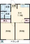 ハイツスギヤマの間取り画像