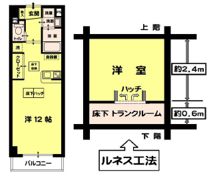 ルネス・カトー弐番館の間取り画像