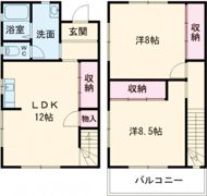 ラ・ファミーユの間取り画像