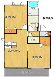 ヴェルデの間取り画像