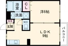 中山手ガーデンパレスD棟の間取り画像