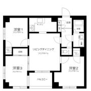 成加パラシオンの間取り画像