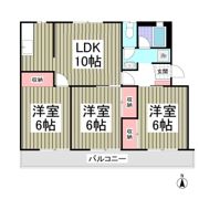 レインボーハウス2号棟の間取り画像