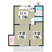 Mハイツの間取り画像