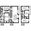 細木町二丁目 貸家の間取り画像