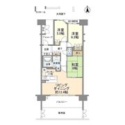 プラウド江坂の間取り画像