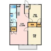 エルハイムツチヤの間取り画像