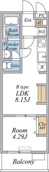 リブリ・尾久の間取り画像