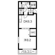 La Verite ノムラⅠの間取り画像