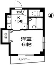 シャトー白馬の間取り画像