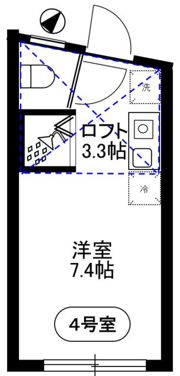 IL ROSSO町屋の間取り画像