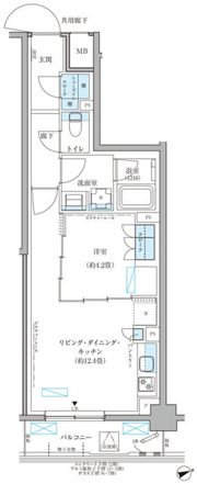 パークアクシス文京本郷の間取り画像