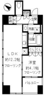 ルフィット神宮北参道の間取り画像