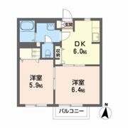 スカイヒルズの間取り画像