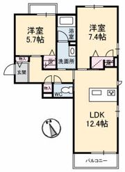 グランベレオ 光（Gran Bereo 光）の間取り画像