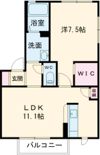 サクラージュII D棟の間取り画像