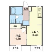 フォーブルセゾン Aの間取り画像