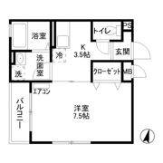 グランバリエ志村の間取り画像