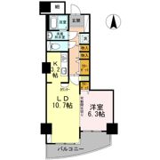 品川シーサイドビュータワー Ⅱの間取り画像