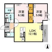 D-PRECIOUS深大寺東町の間取り画像