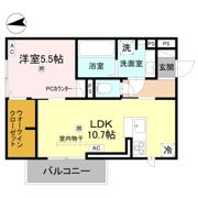 DｰRegalo米松の間取り画像