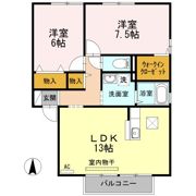 コートタウン西岡 B棟の間取り画像