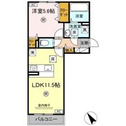 D-room Nの間取り画像