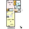 D-room Nの間取り画像
