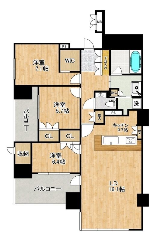 間取図