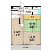 フェルザ長田の間取り画像