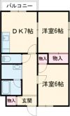 フルールド西神戸の間取り画像