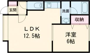 メゾンREVEの間取り画像