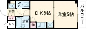 メゾンユムールの間取り画像