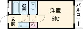 サンハイツ学が丘の間取り画像