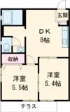 サンハイム太寺の間取り画像