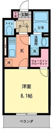 シエルブルーの間取り画像