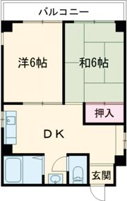 ハイツ新神戸の間取り画像