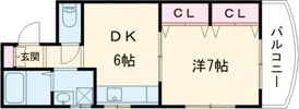 北野TKの間取り画像