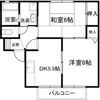 シャトー三ヶ城 N棟の間取り画像