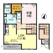 D-room Tokiの間取り画像