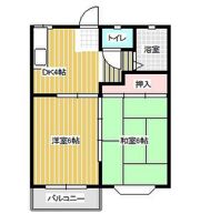 GR－Ⅳ前田新町の間取り画像