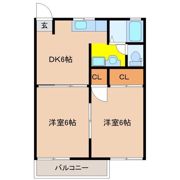 ドミールABの間取り画像