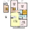 D-room なごみの間取り画像