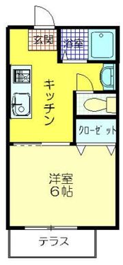 レシェンテ・ユウの間取り画像