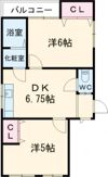Kikusui Mansionの間取り画像