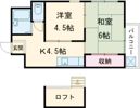 シティパレス学園前Part-Ⅰの間取り画像