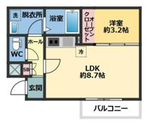 メゾン・ドゥ・アッシュ越谷の間取り画像