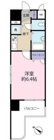 ライオンズマンション西千石の間取り画像
