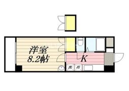 ロイヤル天神南の間取り画像