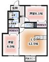セジュール高見の間取り画像